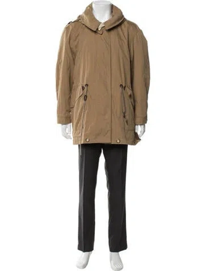 Pre-owned Burberry Parka In Neutral