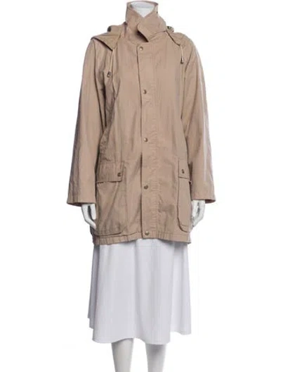 Pre-owned Burberry Parka In Neutral