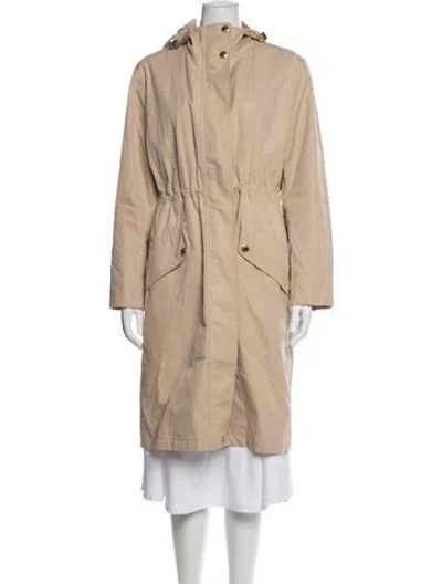Pre-owned Burberry Parka In Neutrals