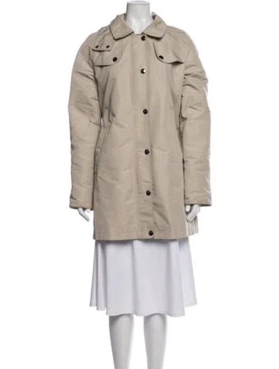 Pre-owned Burberry Parka In Neutrals