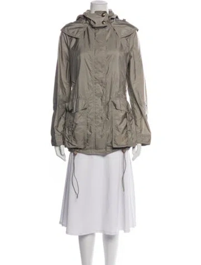 Pre-owned Burberry Parka In Neutrals