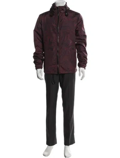 Pre-owned Burberry Parka In Purple