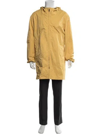 Pre-owned Burberry Parka In Yellow
