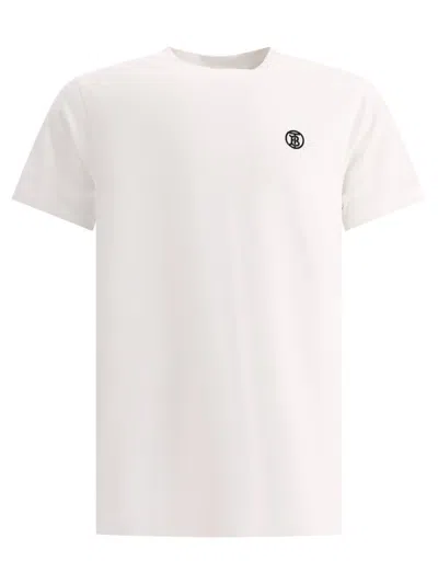 Burberry "parker" T-shirt In White