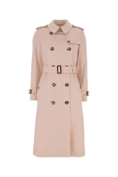 Burberry Pastel Cashmere Jacket For Women In Pink