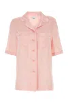 Burberry Ekd Jacquard Silk Pyjama Shirt