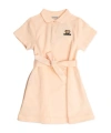 Burberry Patch Dress In Neutral