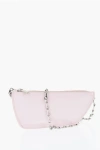 Burberry Patent Leather Micro Shield Sling Bag With Chain Shoulder St
