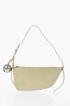 Burberry Patent Leather Shield Sling Shoulder Bag With Silver-tone Ch
