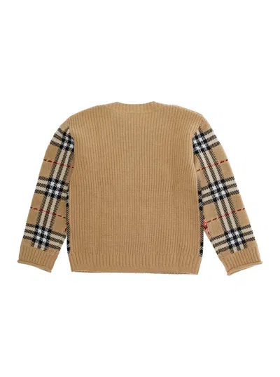 Burberry Kids' Patrick Check In Neutral