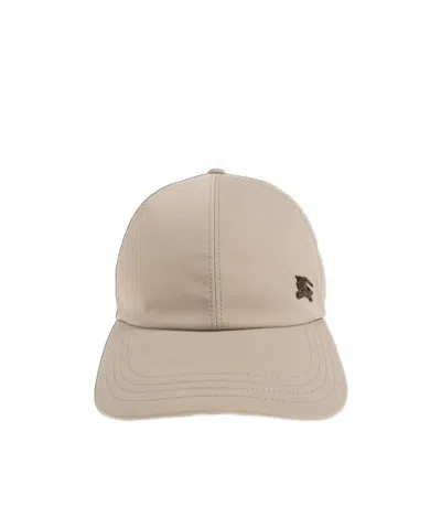 Burberry Patterned Baseball Cap In Neutral