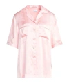 Burberry Patterned Shirts Blouses In Pink