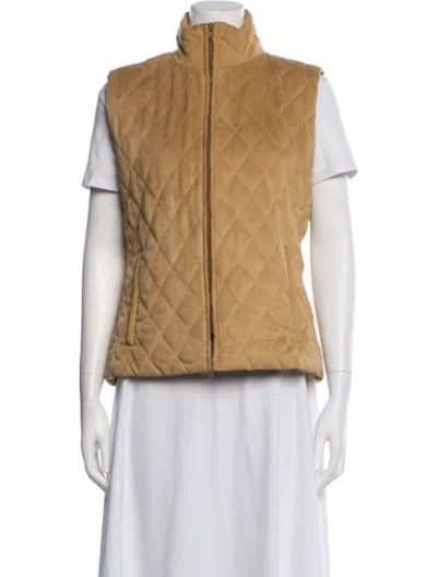 Pre-owned Burberry Patterned Vest In Neutrals