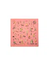 Burberry Paws On Parade Silk Scarf In Confetti