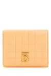 Burberry Peach Leather Small Lola Wallet