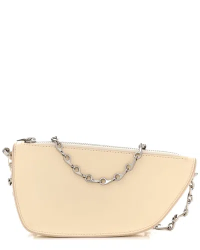 Burberry Pearl Calfskin Leather Shield Sling Bag (authentic Pre-loved)