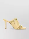 Burberry 85mm Decorative-zip Leather Sandals
