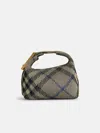 Burberry 'peg' Green Polyamide Bag In Cream