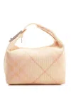 Burberry Medium Peg Duffle Shoulder Bag In Multicolor