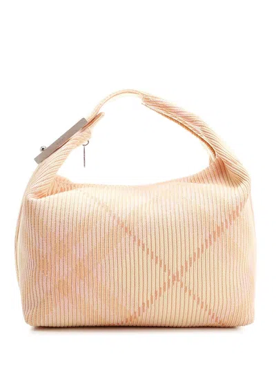 Burberry Peg Medium Duffle Bag In Multicolor