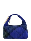 Burberry Peg Mini Handbag In Blue