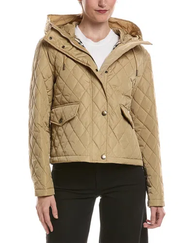 Burberry Pembroke Quilted Jacket In Tan