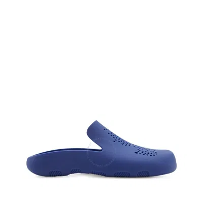 BURBERRY BURBERRY PERFORATED STINGRAY RUBBER CLOGS