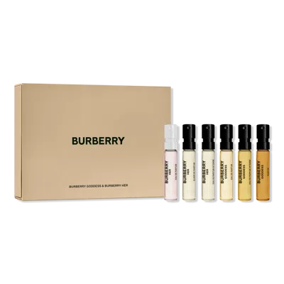 Burberry Perfume Sampler 6-piece Gift Set