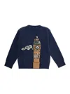 Burberry Kid Boy Knits In Blue