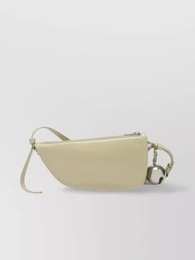 Burberry Petite Bouclier Sac En Cuir Vert Clair