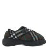 Burberry Brown Check Nylon Pillow Loafers