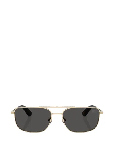 BURBERRY PILOT-FRAME SUNGLASSES