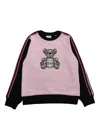 Burberry Sweatshirt Mit Thomas Teddy-patch In Pink