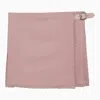 BURBERRY BURBERRY PINK CAMEO WOOL SKIRT WOMEN