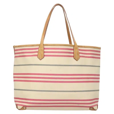 Pre-owned Burberry Pink Canvas Tote Bag ()