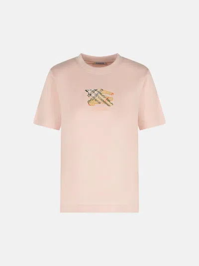 Burberry Pink Cotton T-shirt
