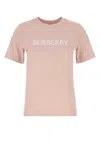 Burberry Pink Cotton T-shirt In Pink