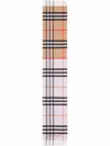 Burberry Giant Split Check Cashmere Scarf In Pink