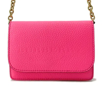 Pre-owned Burberry Pink Leather Shoulder Bag ()
