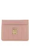 Burberry Leather Logo-plaque Card Holder In A3661