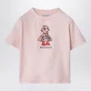 Burberry Kids Rainy Day Bear T-shirt In Pink