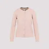 Burberry Wool Cardigan Women In Pink