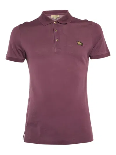 Pre-owned Burberry Piqué-weave Cotton Polo Shirt
