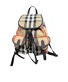 Burberry Plaid Backpack In Multi