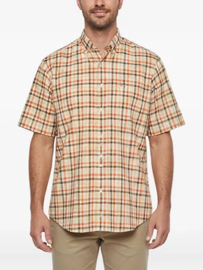 Pre-owned Burberry Plaid Button-down Shirt In Neutrals