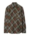 Burberry Vintage Checked Shirt In Black