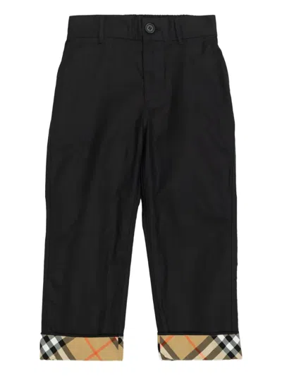 BURBERRY BUTTON-FASTENING TROUSERS