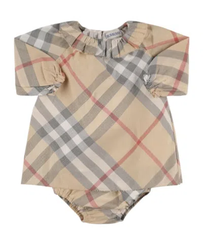 Burberry Plaid Dress Knickers Set