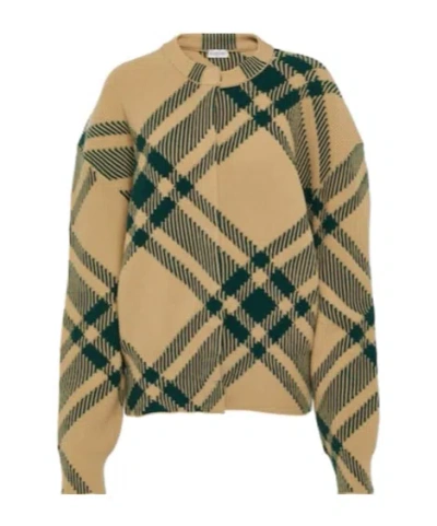BURBERRY PLAID KNITWEAR