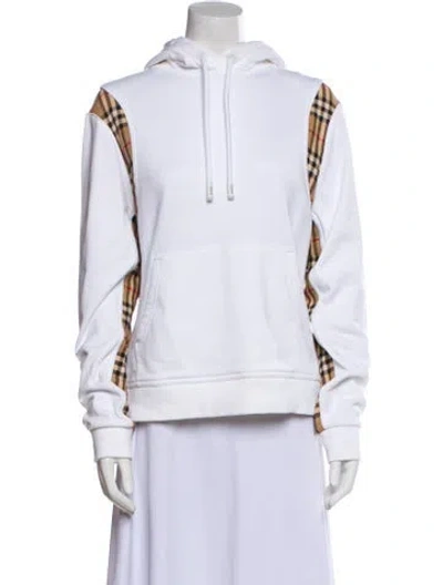 Pre-owned Burberry Plaid Print Bomber Jacket In Multi